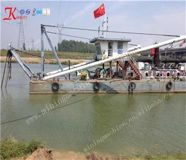 6000CBM/H Gold Suction Dredge Waterway Deepening Dredger Ship River Cleaning