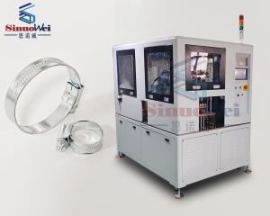 China 1000 Pcs/Hour British Type Hose Clamp Machine Worm Gear Assembly Machine on sale