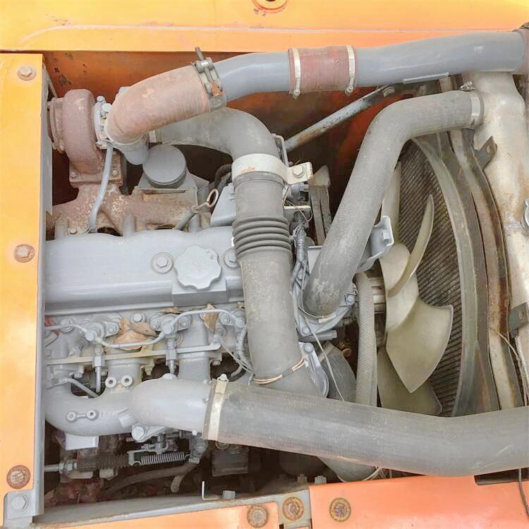 Japan Made 13 Ton Hitachi ZX130 Crawler Chain Excavator with Original Hydraulic Valve