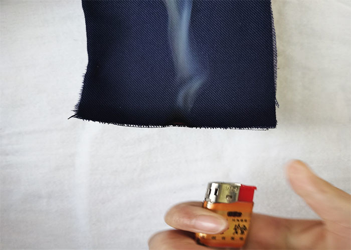 EN11612 Woven 16*12 Fr Cotton Fabric For Petrol Industry Uniforms