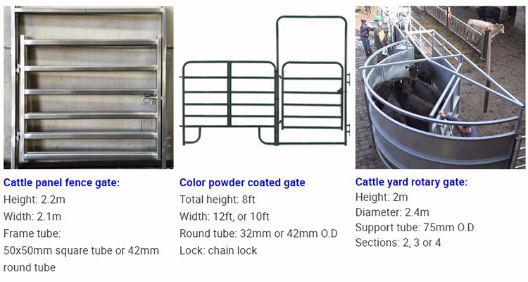 Corral Fencing Panels Gate,Security Farm Gate