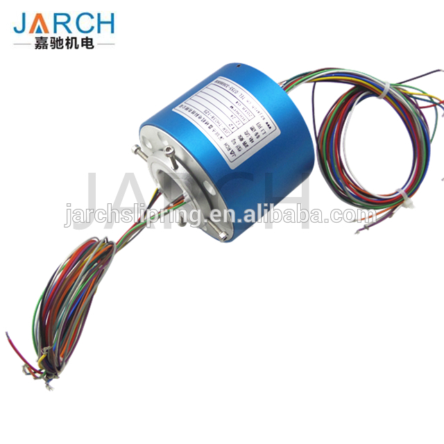 JARCH Connector OD 38.1mm/ 99mm Conductors Through Bore High Frequency Slip Ring