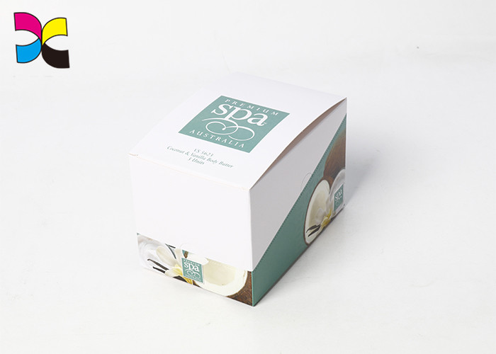 Gluing Printed Cardboard Boxes Recoverable SPA Aromatherapy Candle Eco Friendly