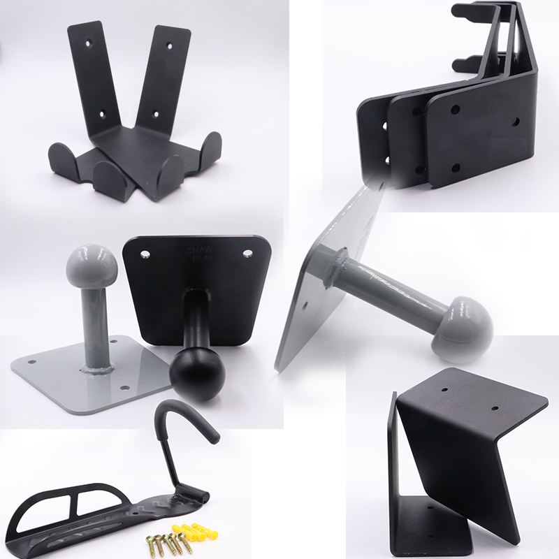 Wall Mounted Indoors and Outdoors Bike Storage Brackets with Single-side Structure