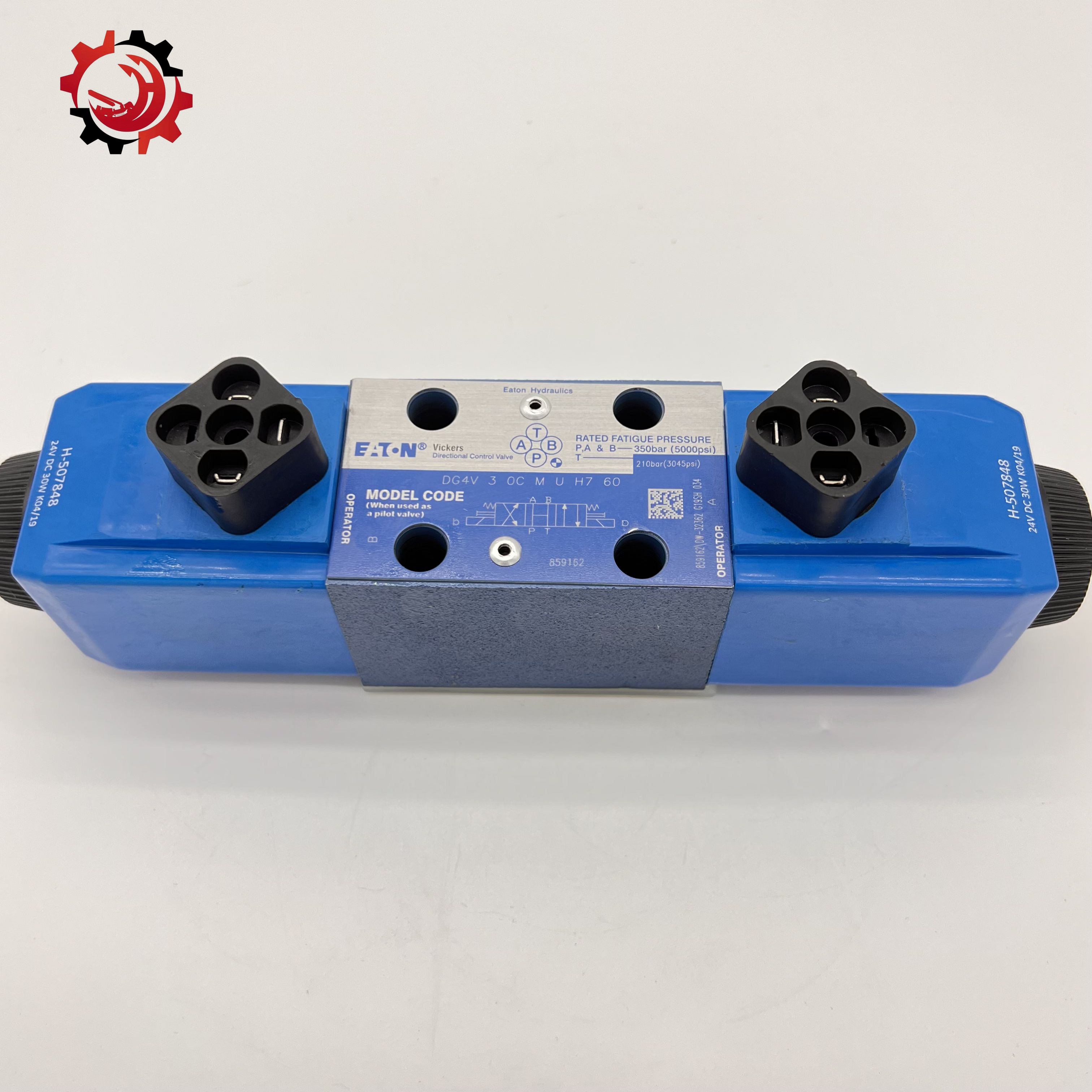 Eaton Vickers DG4V 3 OC M U H7 60 Solenoid Operated Directional Valve For Concrete Pump Trucks