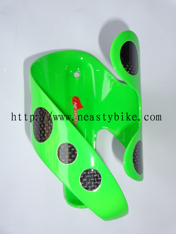 NT-BC1084 Cycling Green Carbon Fiber Bottle Cage