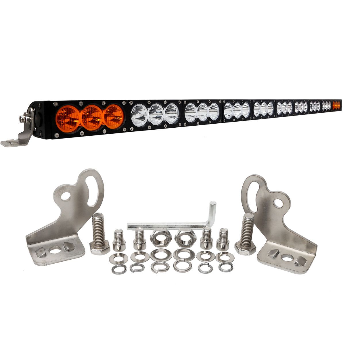 H Style 300W White to Yellow Color 30pcs 10W CREE LED LIGHT BAR 6000K 10-30V Combo Beam,Flood Beam, Spot beam