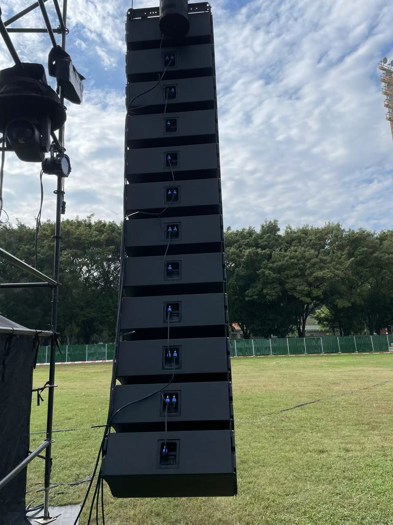 ARE AUDIO line array speaker stage speaker audio sound system dual 12 inch outdoor line array speaker
