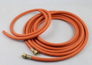 China Orange Color ID 6mm NBR Lpg Gas Hose For Household and Industrial Usage on sale