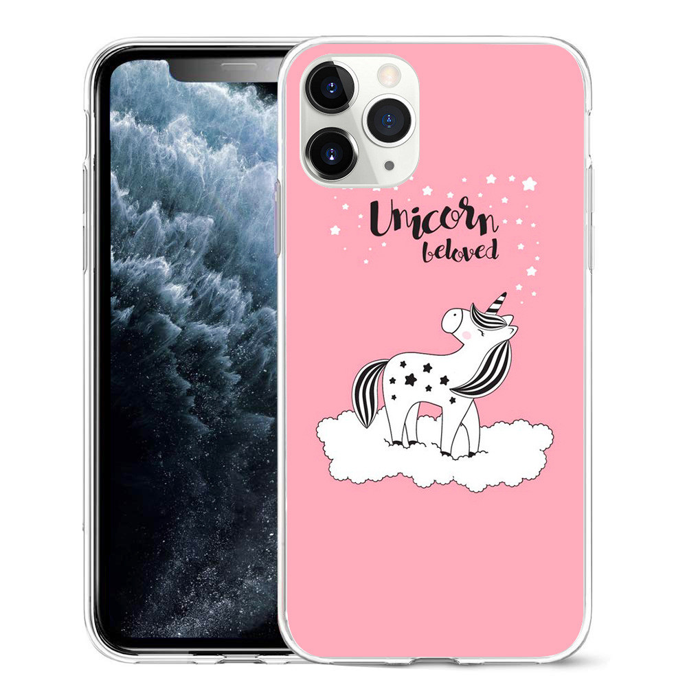 Lovely Phone Cases Unicorn Animal Cell Phone Covers Anti Fingerprint