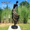Buy cheap modern high-quality Life-Size Abstract Bronze Sculpture of Artistic Women from wholesalers
