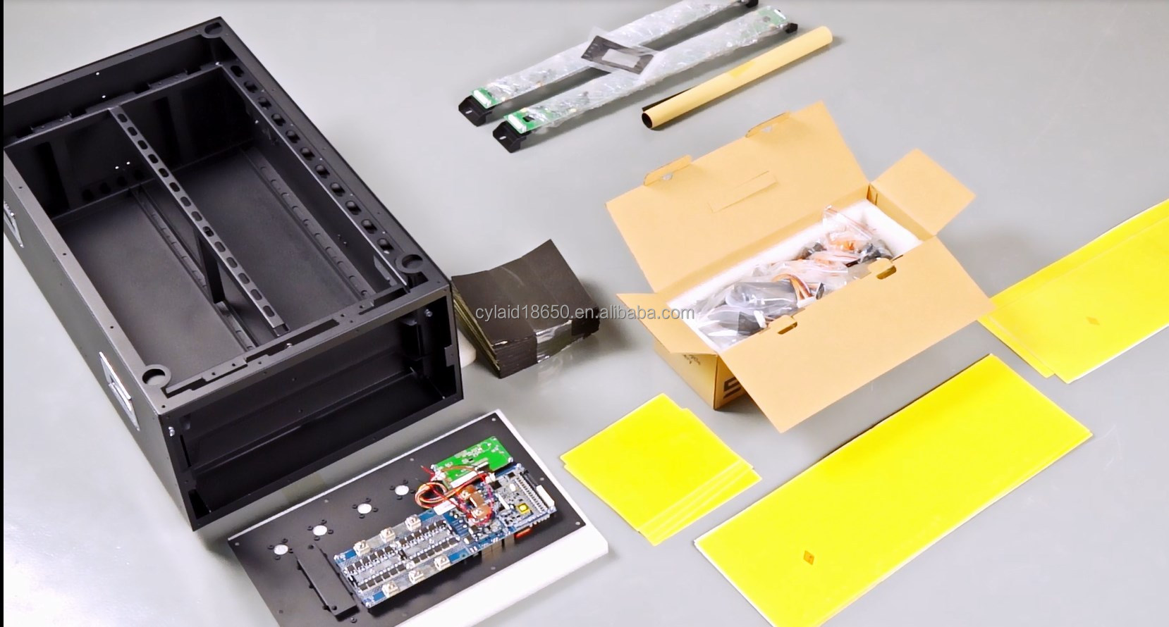 LiFePO4 Seplos Battery Box For Home Energy Storage System 48V 16S1P 280 302 304Ah DIY Kit