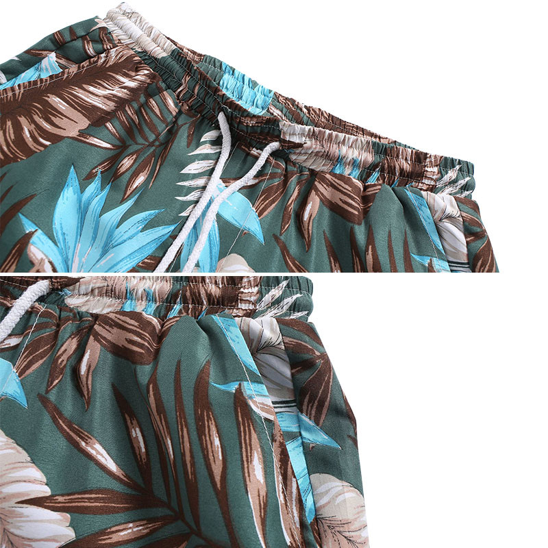 Summer Hot Custom Pants Digital Printed Floral Shorts For Men