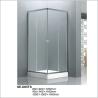 Buy cheap Transparent Glass Bathroom Shower Enclosures 800*800*1950mm With Square Tray from wholesalers