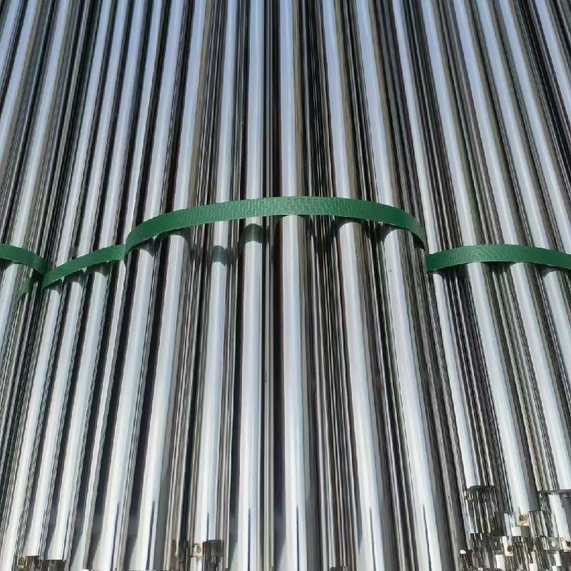 Welded Stainless Steel Pipe Bright Polished 201 304 SS Hollow Tube ERW Welded