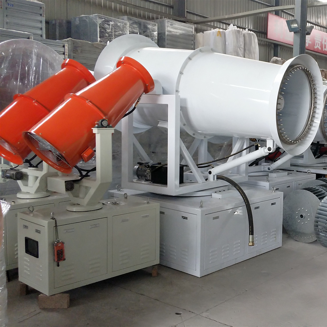 Air Protection Dust Suppression Cannon / Blue Dust Control Misting System