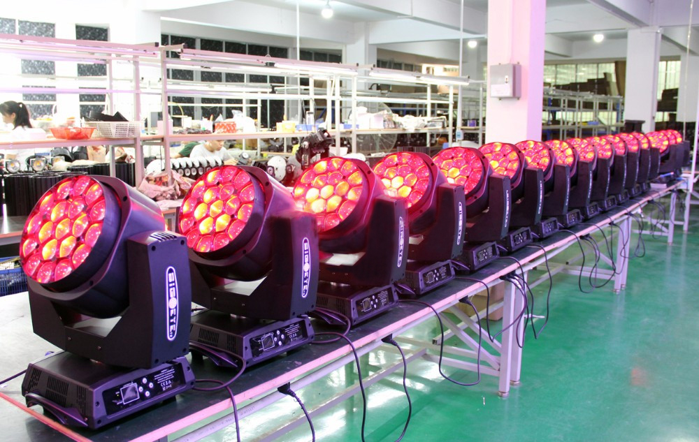 19x15w RGBW 4in1 Bee Eye KTV Nightclub Moving Head Disco Stage Light DJ Bar Party Disco WiFi Remote House Dyeing Light