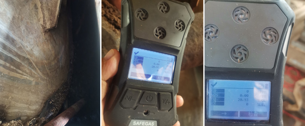 Portable pH3 0-2000ppm Gas Detector with Fast Response Apply in Pest Control