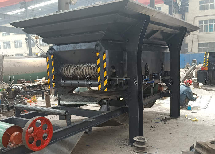 30KW 800TPH 180RPM Mud Stones Debris Separator With Hoppe
