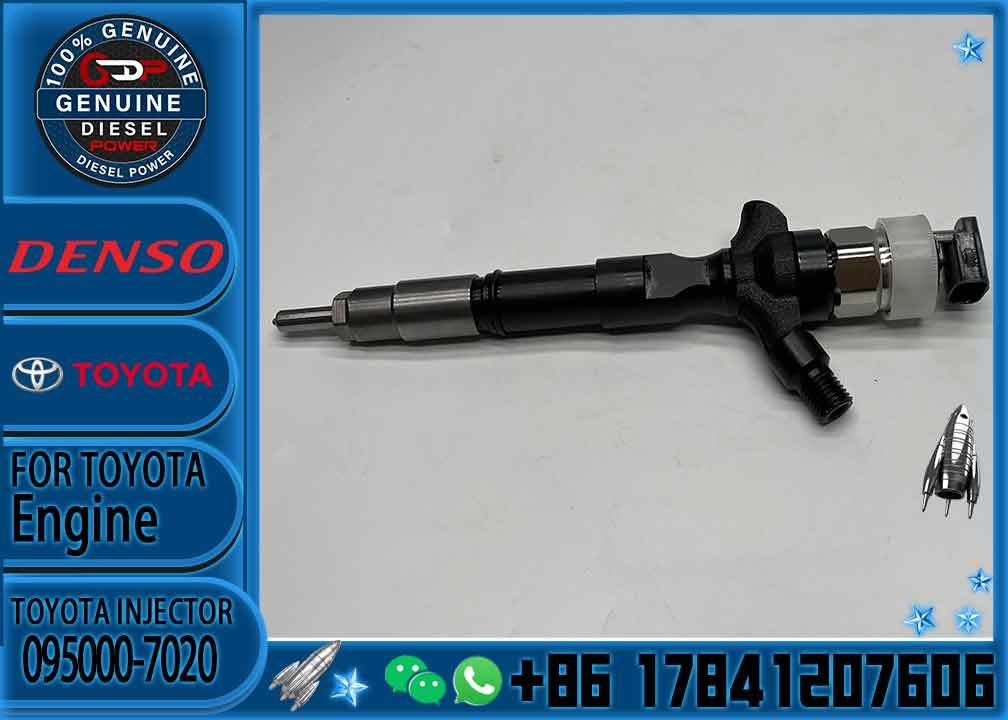 Hot Selling Diesel Injector 23670-39175 Common Rail Injector 095000-7020
