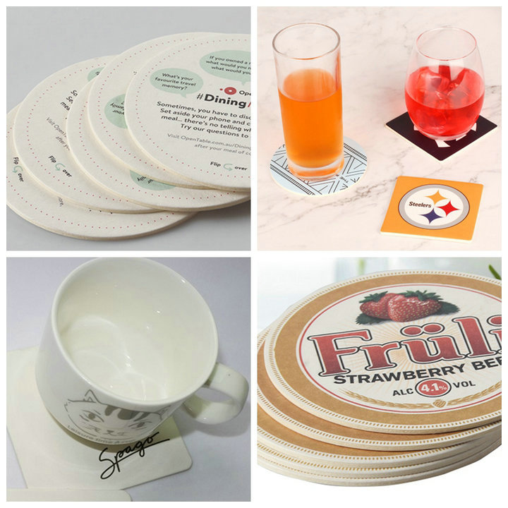beermat paper sheet 