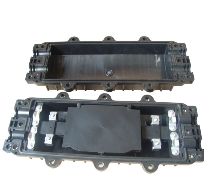 ISO, SGS, ROSH 24,48,72,96 fibers Horizontal Fiber Optic Splice Closure Patch Panel for Aerial -hanger, Wall-mounting