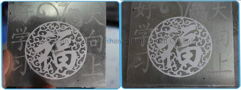 For aluminum plate & cylinder marking