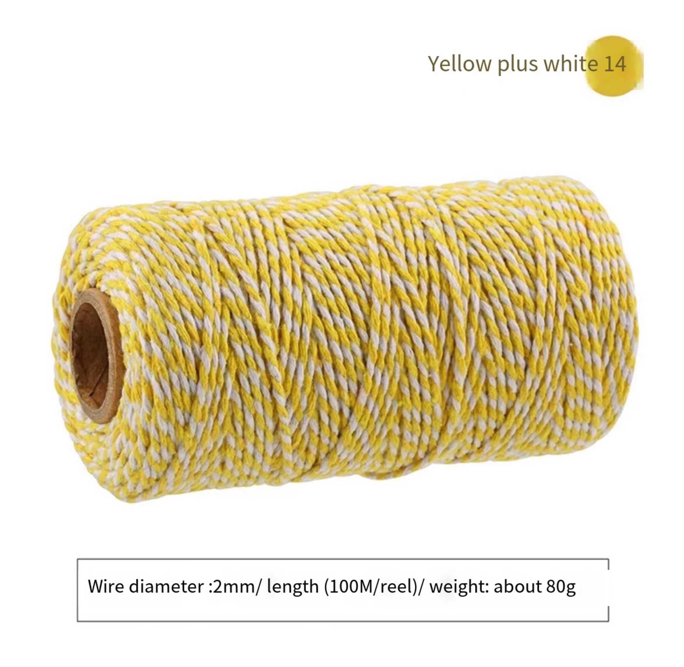 Twisted Cord Invisible Knot Yarn Breathable Lightweight Practical