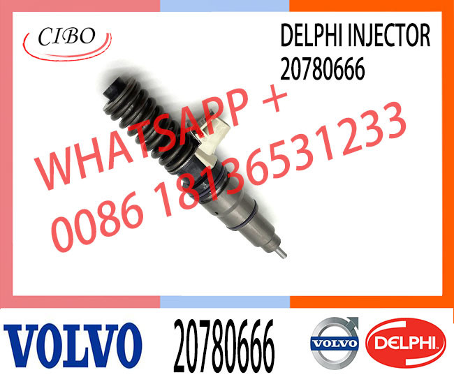 Diesel Fuel Injector 20780666 4 Pins EUI Unit Injector BEBE4D14001 BEBE4D14101 For VOL D16 3512 TIER 3