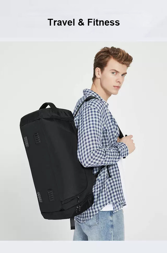 Waterproof Travel Bags Anti Tear 34.5L Hand Luggage Backpack