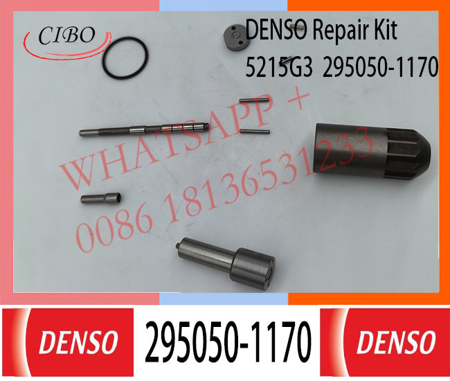 295050-1170 DIESEL DENSO INJECTOR PARTS REPAIR KIT 095000-6750 095000-6753 for J08E 23670-E0030 23670-E0031