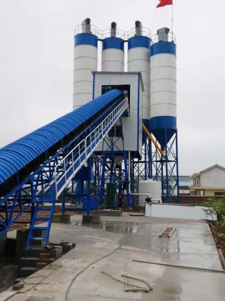 Mixing Concrete Machinery Cbp120s (HZS120) Stationary Portable Mixer Concrete