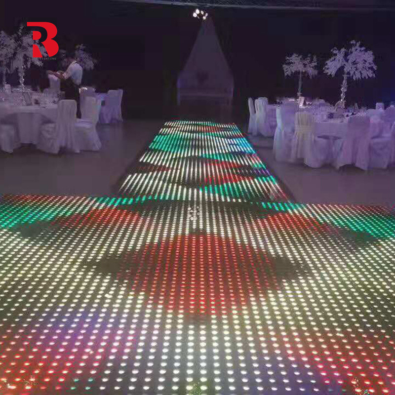 50 *50cm LED Dance Floor Dynamic Programmable For Customizable Visual Effects