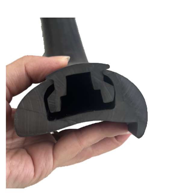 PISTON Rigid Boat Rubber Vinyl Rail With Metal Stainless Steel 316 Insert