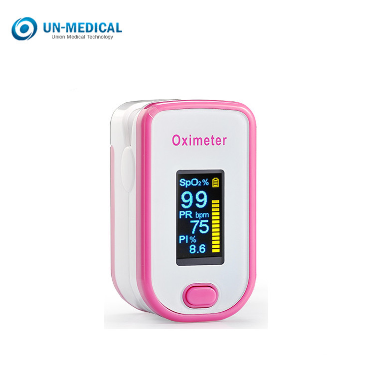 Clinical Home Use Fingertip Pulse Oximeter 6 Modes No Pricking
