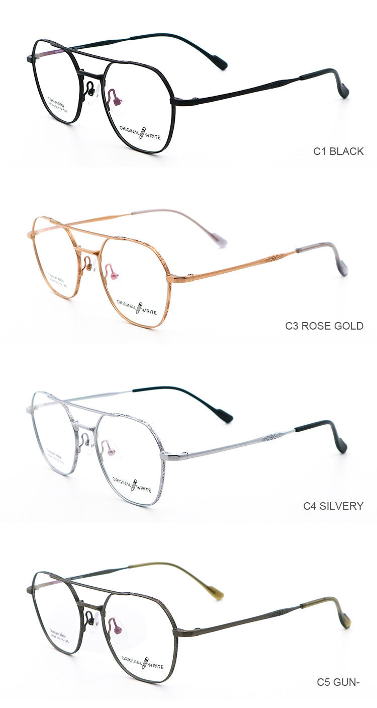 Lghtweight And Comfortable Β Titanium Glasses Frame Unisex 66346