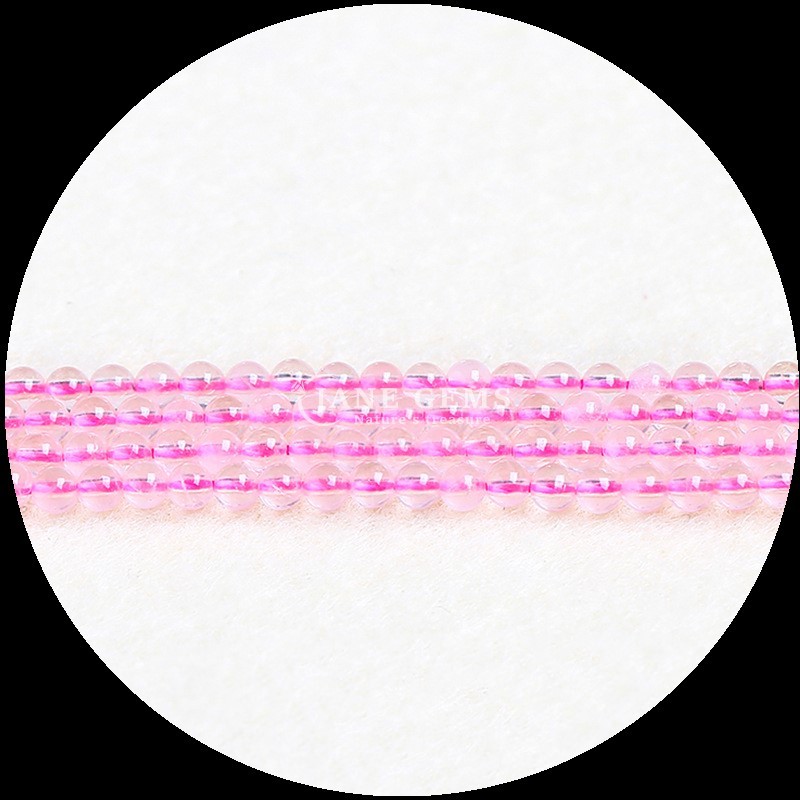 DIY Jewelry Making with Natural Gems Bead 4mm Size Beautiful Crystal Rose Quartz Sodalite Loose Bead Strands
