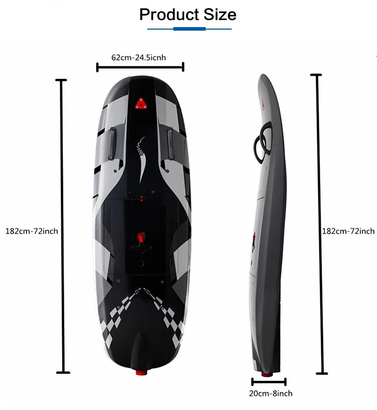 Wholesale OEM ODM Electric Jet Board High Power Electric Surfboard Carbon fiber material Electric surfing board