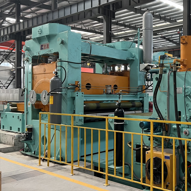 Home Appliance Manufacturing Production Line Uncoiling Leveling Shearing and Stacking