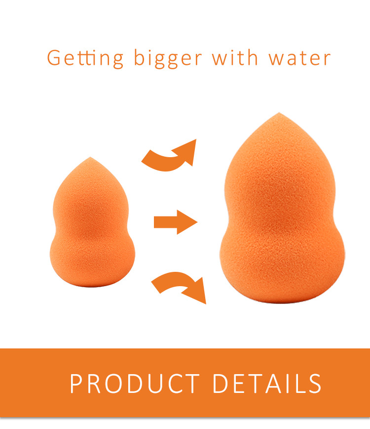 Skin Friendly Makeup Sponge Blender For Daily 60x40mm