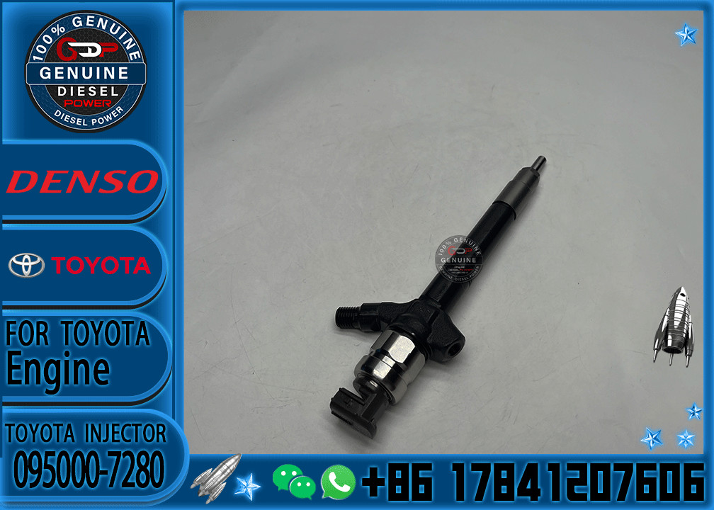 1VD-FTV 095000-6740 Common Rail Diesel Injector 095000-7280 095000-8050 095000-8060 095000-9700 for Toyota