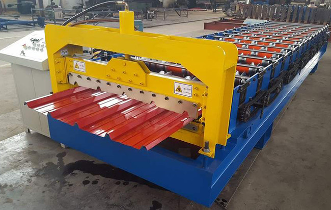 Metal Roof Panel Forming Machine Tile Making Machine PLC Control System