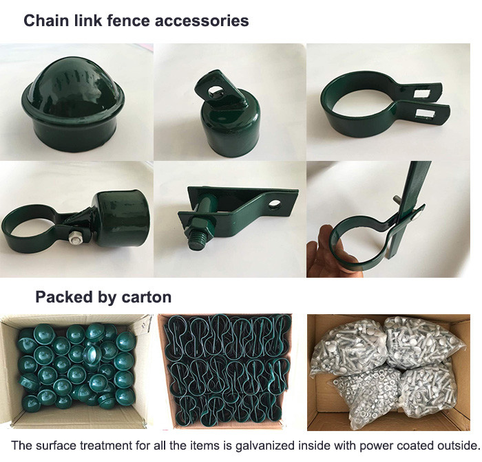 Metal 1.5m High Diamond Mesh Razor Wire Fencing Commercial Grade