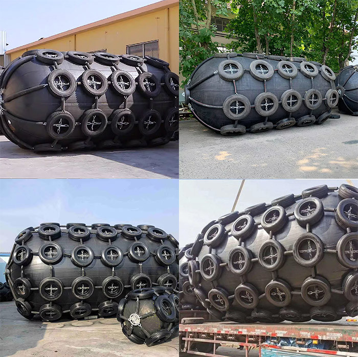 Dock Rubber Fender Flexible Structure Yokohama Fender for Cruise Ship Terminals