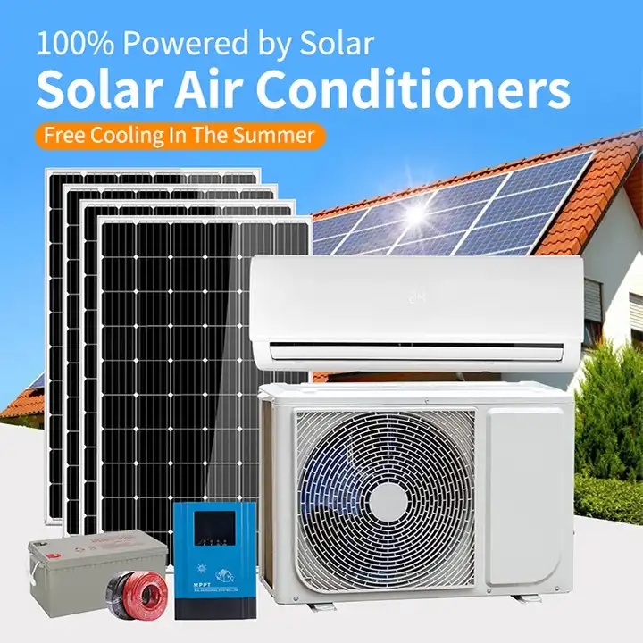12000Btu 18000Btu 24000Btu Ac Unit System Price Solar Power Air Conditioner System Off Grid Solar Powered Air Conditioner