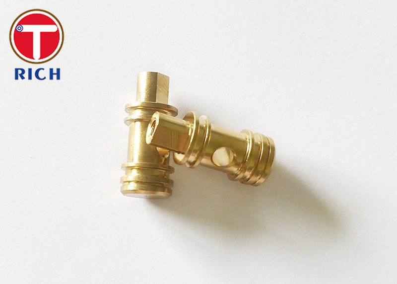 Non Standard CNC Brass Parts For Nut Sleeve Milling Processing