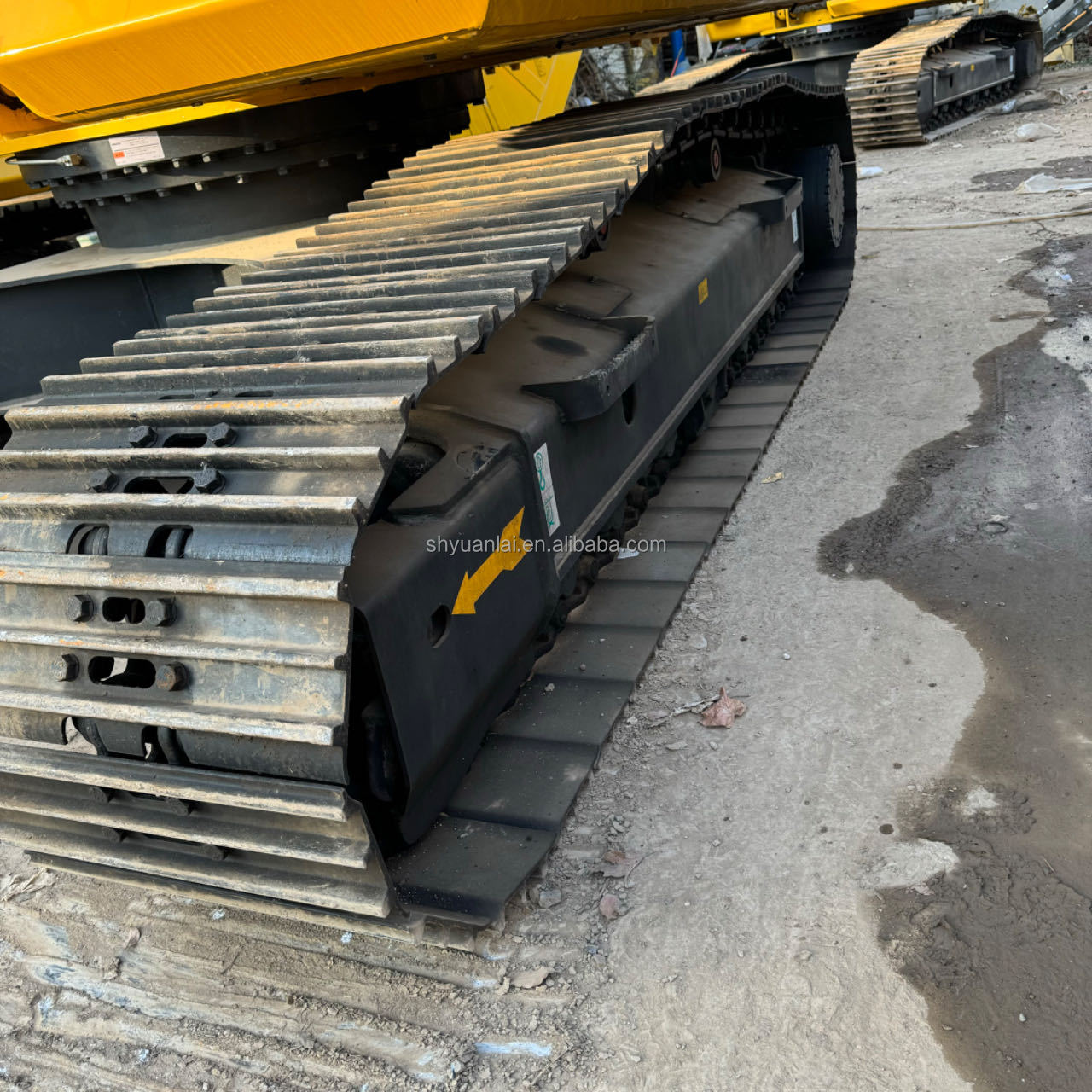 Second Hand Komatsu PC200 Excavator Original Hydraulic Pump and Cylinder for Crushing
