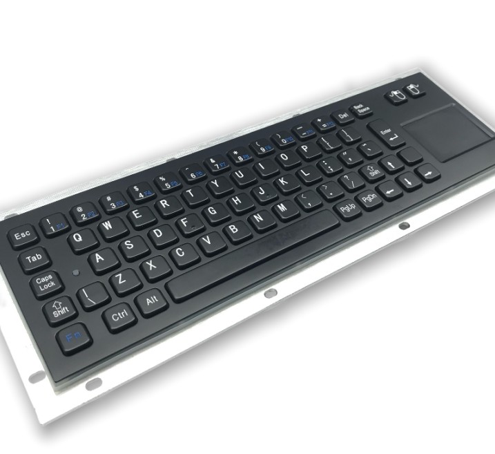 kiosk IP65 / IK07 SUS304 Industrial PC Keyboard waterproof dustproof anti-vandalism Explosionproof Keyboard Rear Panel Mounted -40℃