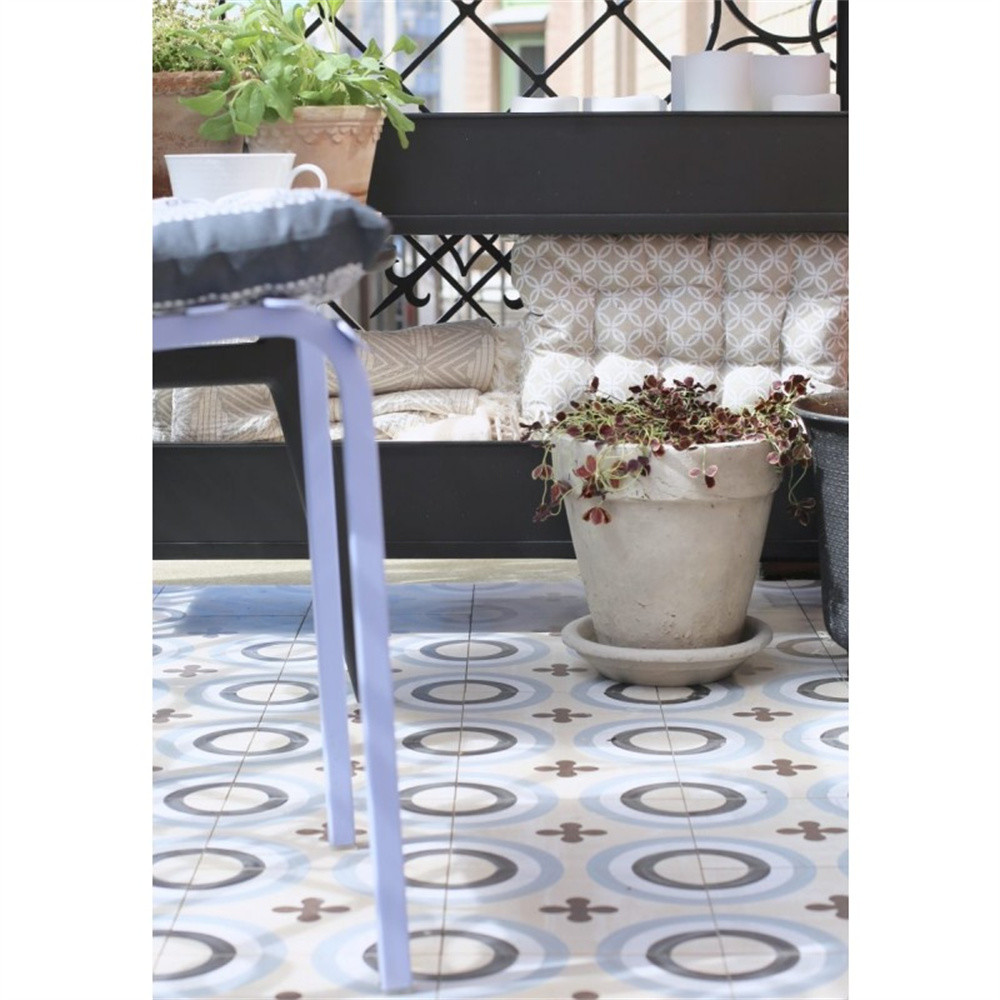 Non-Slip Flooring 20x20cm Ceramic Rustic Tiles For Decoration And Durable Wall Tile For Building
