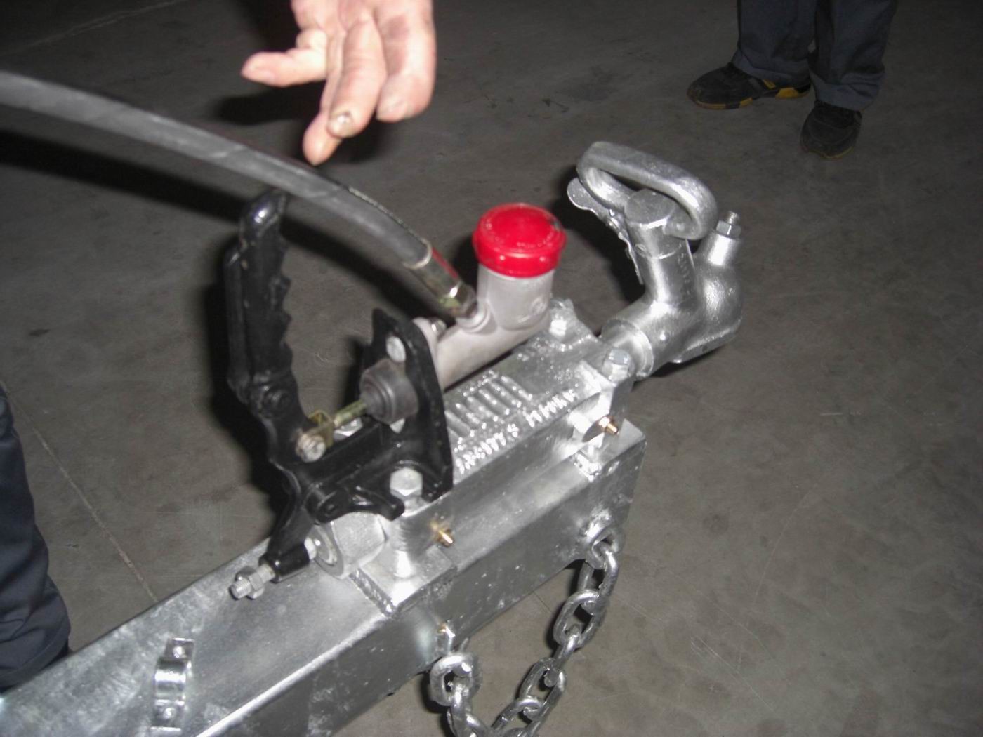 Heavy Duty Galvanized Boat Trailer For Rib Boats , 960 cm Dual Axle Boat Trailer